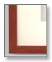 Fruitwood Frame Antique White Matt